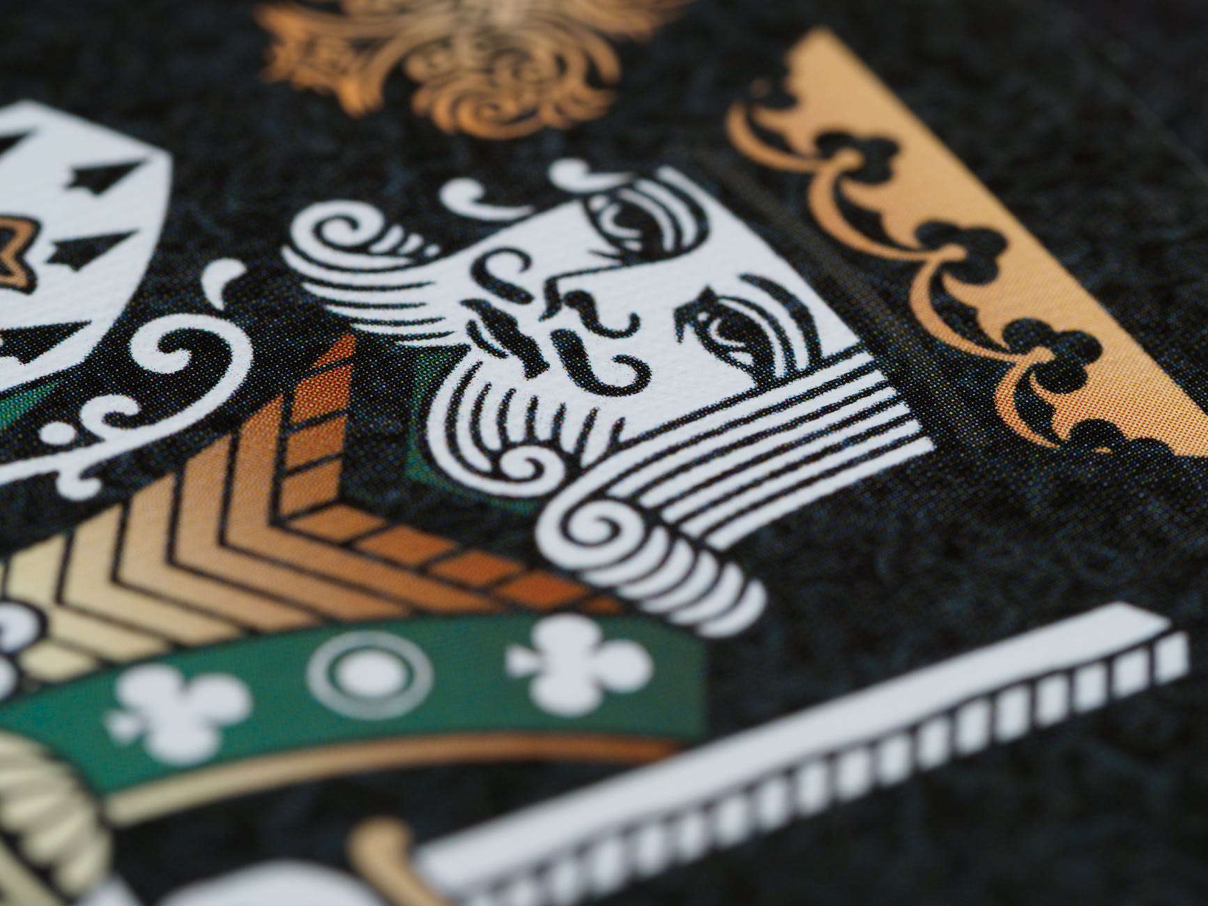 close up shot of a king playing card